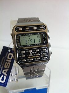 VINTAGE CASIO CALCULATOR WATCH EARLY 1980s CFX-200 BRAND NEW GENUINE TIMEPIECE