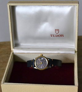 TUDOR PRINCESS OYSTERDATE 7616/3 STAINLESS STEEL GOLD VINTAGE WATCH AUTOMATIC