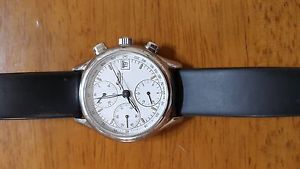 100% authentic very rare MINERVA chronograph watch