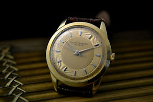 WONDERFUL GIRARD PERREGAUX 18k GOLD VINTAGE WATCH UHR MONTRE CAL. 46BE 660