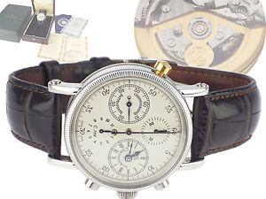 Chronoswiss Chronograph Rattrapante Cal.732 27.03. 1995 Stahl Original