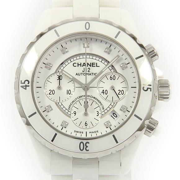 Used[B] Watch Chanel H2009 J12 41mm chronograph ceramic 9P self-winding L2M