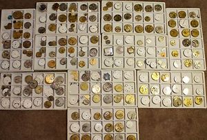 DECEASED WATCHMAKER HUGE LOT OF ANTIQUE WATCHES OVER 150 WATCHES!!