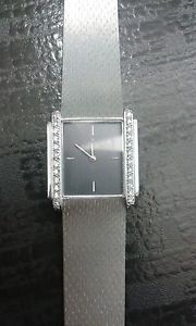 Ebel Damenuhr 750 Weißgold mit Diamanten 62,3 Gramm