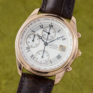 GIRARD PERREGAUX 18K ROSÉ GOLD GP 4900 OLIMPICO CHRONOGRAPH HERREN VP: 26300,- €