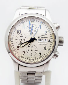 Fortis B 42 Chronograph Stainless Steel Men's Watch