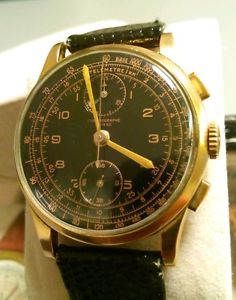 Chronographe suisse in oro rose'18kt (scambio con rolex)