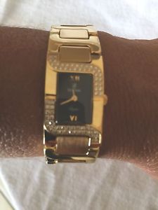 18k Yellow Gold Watch Festina Womens Bracelet