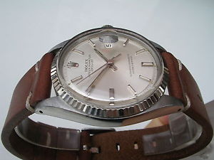 ROLEX DATEJUST 1601 DEL 1969 AUTOMATICO GHIERA ORO BIANCO 18 KT OROLOGIO UOMO