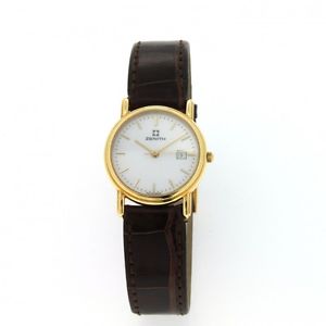 ZENITH misura 26,5 mm Quarzo e in Oro Giallo 750 18 ktitp