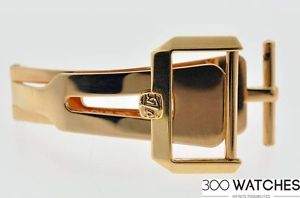Original Men's 18k Solid Rose Gold Ulysse Nardin 16mm Deployment Buckle