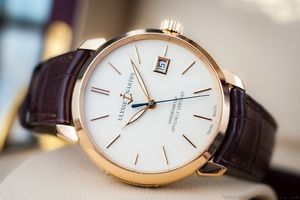 Men’s 18K Solid ROSE GOLD ULYSSE NARDIN San Marco Automatic Watch B&P UNwarranty