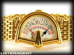 JEAN D'EVE Retrogrado lady vergoldet Ref. 102004. NEU!