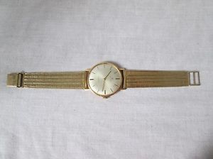 Vintage Gents Swiss 18ct Gold Cyma Watch.