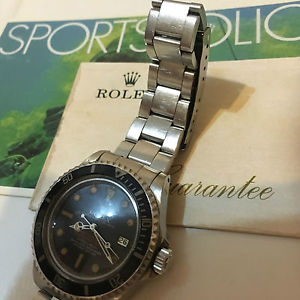 ROLEX SEA DWELLER DOUBLE RED REF. 1665 WITH PAPER, 3XXX260, ORIGINAL
