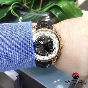 Girard Perregaux World Time Control 49800 18k Gold Chronograph Men’s Watch