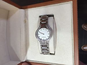 Ladies Beluga Ebel Watch with Silver Diamond Dial and Bezel