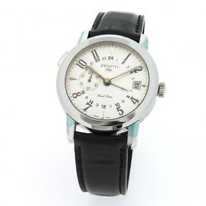 ZENITH PORT ROYAL V GMT 01/02.0450.682 movimento automatico Elite in acciaioitp
