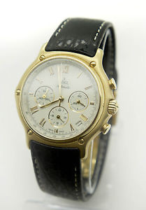 Ebel Chronograph 8134901 18k man watch Gelbgold Neues Band Automatik Herren Uhr