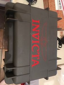 Invicta Eight Slot case With Eight Watches.
