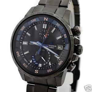 Auth CASIO "Oceanus" OCW-P1000B-1AJF Tough Solar Quartz, Men's watch