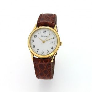 ZENITH Misura 27 mm Quarzo in Oro Giallo 750 18 ktitp