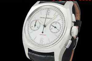 Auth Girard-Perregaux Square Kang Bird 2499 SS Auto Men's Watch(S A2834)