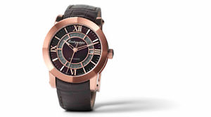 Montegrappa NeroUno Brushed Rose Gold Automatic Watch IDNRWSBM