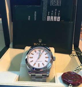 ROLEX Milgauss Ref 116400 DIAL BIANCO