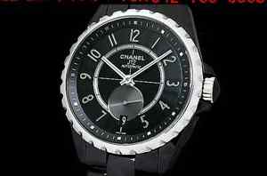 Auth CHANEL J12-365 H3836 SS/Ceramic Auto Unisex Watch(S A5024)