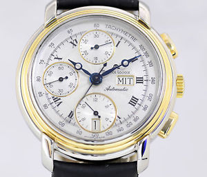 Maurice Lacroix Masterpiece Croneo Automatic Stahl Gelbgold Top Klassiker B P