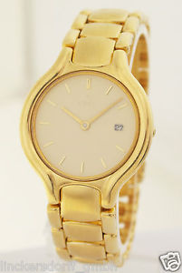 EBEL BELUGA HERREN/DAMEN ARMBANDUHR MEDIUMGRÖßE IN MASSIV 18ct GOLD - 116 GRAMM