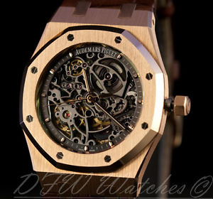 Audemars Piguet Rose Gold Royal Oak Openworked 15305OR.OO.D088CR.01 15305OR