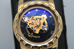Ulysse Nardin Freak 7-day Carrousel Tourbillon Gold 016-88