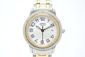 Used[A] Watch HERMES Clipper CP1.320 Quartz Dial: White B1U