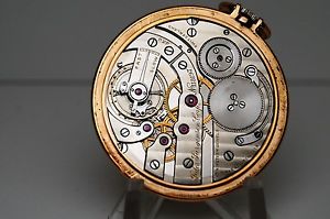 ANTIQUE RARE  SOLID 18K GOLD  JULES  JURGENSEN HIGH GRADE PATEK TIP POCKET WATCH