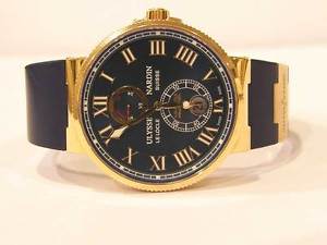 ULYSEE NARDIN SAVARONA Maxi Marine LIMITED EDITION Chronometer 43mm Rose Gold
