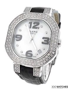 Clerc C-One Stainless Steel Quartz Mother of Pearl Ladies Diamond Dress Watch