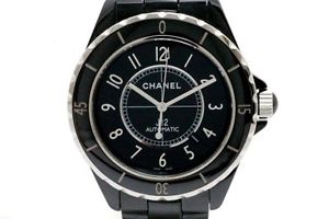 Used[A] Watch CHANEL J12 H2980 automatic black ceramic Q9G