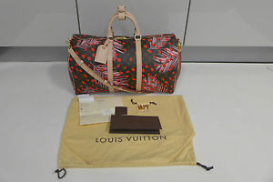 New With Receipt Louis Vuitton Keepall Bandoulière 50 Monogram Canvas M41417