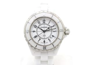 Used[B] Watch Women CHANEL J12 H0968 Quartz white ceramic Q0F