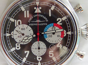 Zinex (Zixen) Flightmaster Valjoux 7750 Chronograph LE
