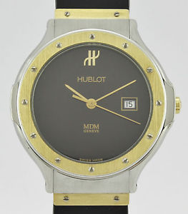 HUBLOT MDM GENEVE DEPOSE 18k GOLD & STEEL 1401.2