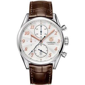 TAG HEUER Mod. CARRERA HERITAGE AUTOMATIC CHRONO CALIBRE 16 ROSE GOLD DIAL