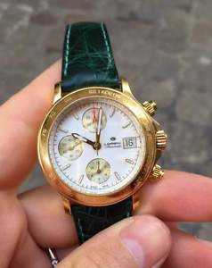 Lorenz Cronografo Automatico Chronograph Oro Gold 18k full chrono chronograph