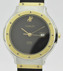 HUBLOT MDM GENEVE DEPOSE 18k GOLD & STEEL 1403.2
