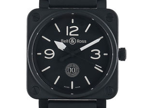 Bell & Ross Aviation BR 01 Casino 10th Anniversary Chip Ceramic Automatik