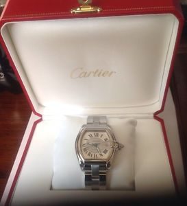 RELOJ CARTIER ROADSTER ACERO HOMBRE