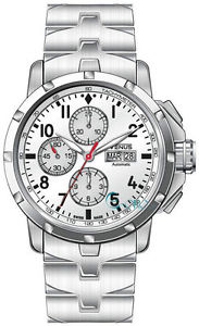 venus genesis collection automatic chronograph watch ve-1301A1-23-B1