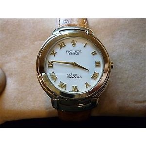 rolex cellini oro 19 kt deployante oro 18 kt referenza 6623 scatola originale